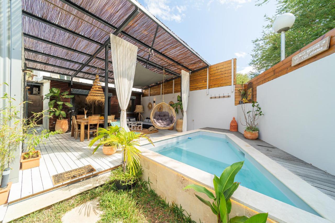 Villa Latrille - Piscine - Sauna - Jacuzzi La Saline Le Bains Kültér fotó